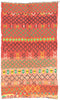 5 x 9 Vintage Red Moroccan Rag Rug 20296