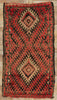 4 x 7 Vintage Red Talsint Moroccan Rug 21762