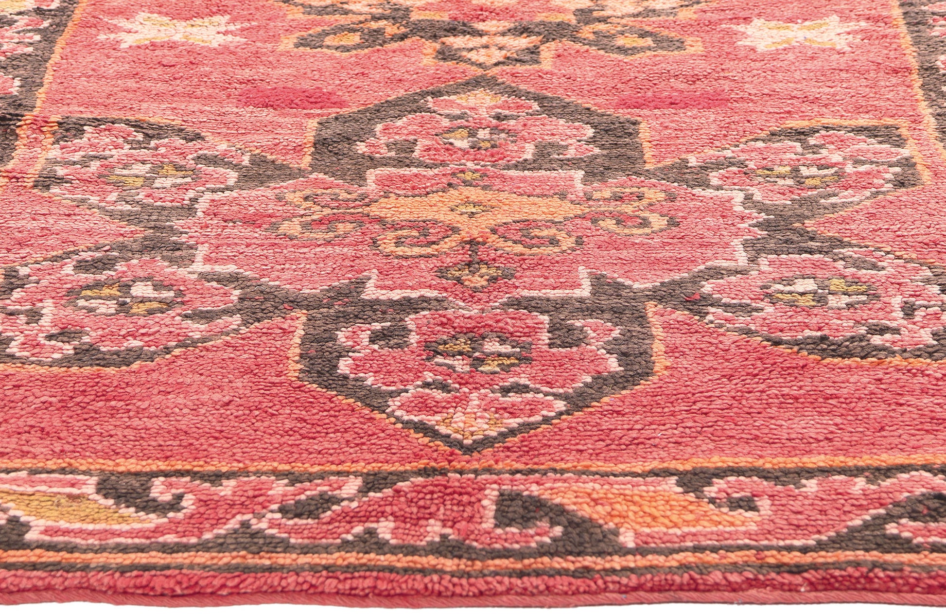 4 x 8 Vintage Red Taznakht Moroccan Rug 20948