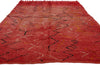 5 x 10 Vintage Red Talsint Moroccan Rug 21825
