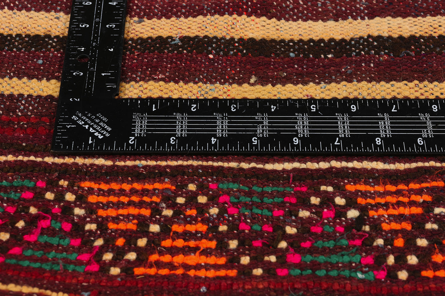 5 x 10 Vintage Red Taznakht Moroccan Rug 21840