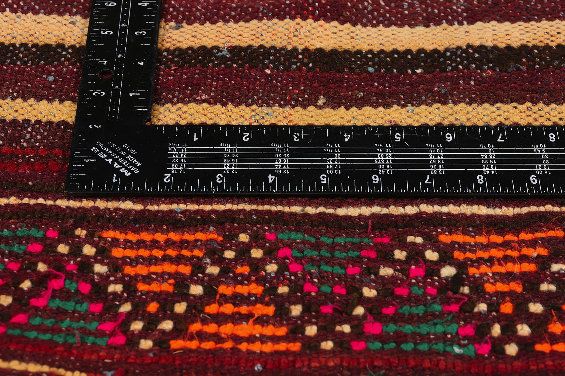 5 x 10 Vintage Red Taznakht Moroccan Rug 21840