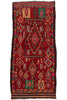 5 x 10 Vintage Red Taznakht Moroccan Rug 21840