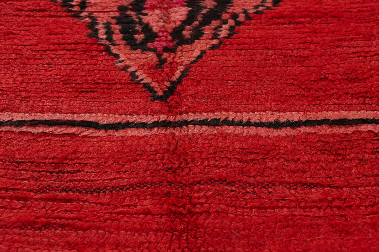 5 x 11 Vintage Red Talsint Moroccan Rug 21809