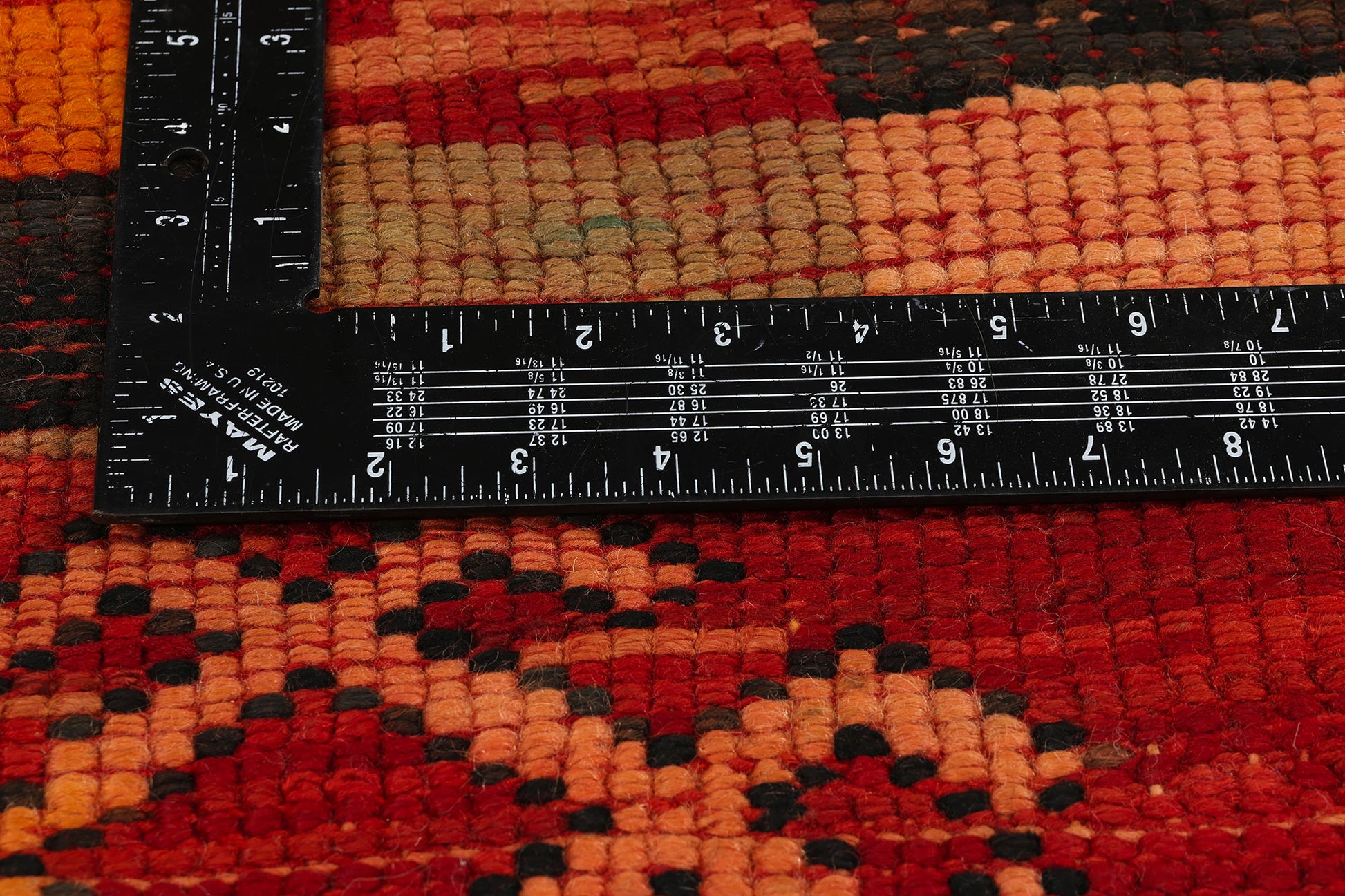 5 x 7 Vintage Red Boujad Moroccan Rug 21727