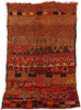 5 x 7 Vintage Red Boujad Moroccan Rug 21727