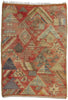 5 x 7 Vintage Red Taznakht Moroccan Rug 21720