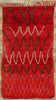 5 x 8 Vintage Red Talsint Moroccan Rug 21758