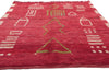5 x 8 Vintage Red Boujad Moroccan Rug 20265
