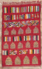5 x 8 Vintage Red Rehamna Moroccan Rug 20289