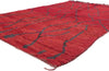 5 x 8 Vintage Red Talsint Moroccan Rug 20303