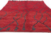 5 x 8 Vintage Red Talsint Moroccan Rug 20303
