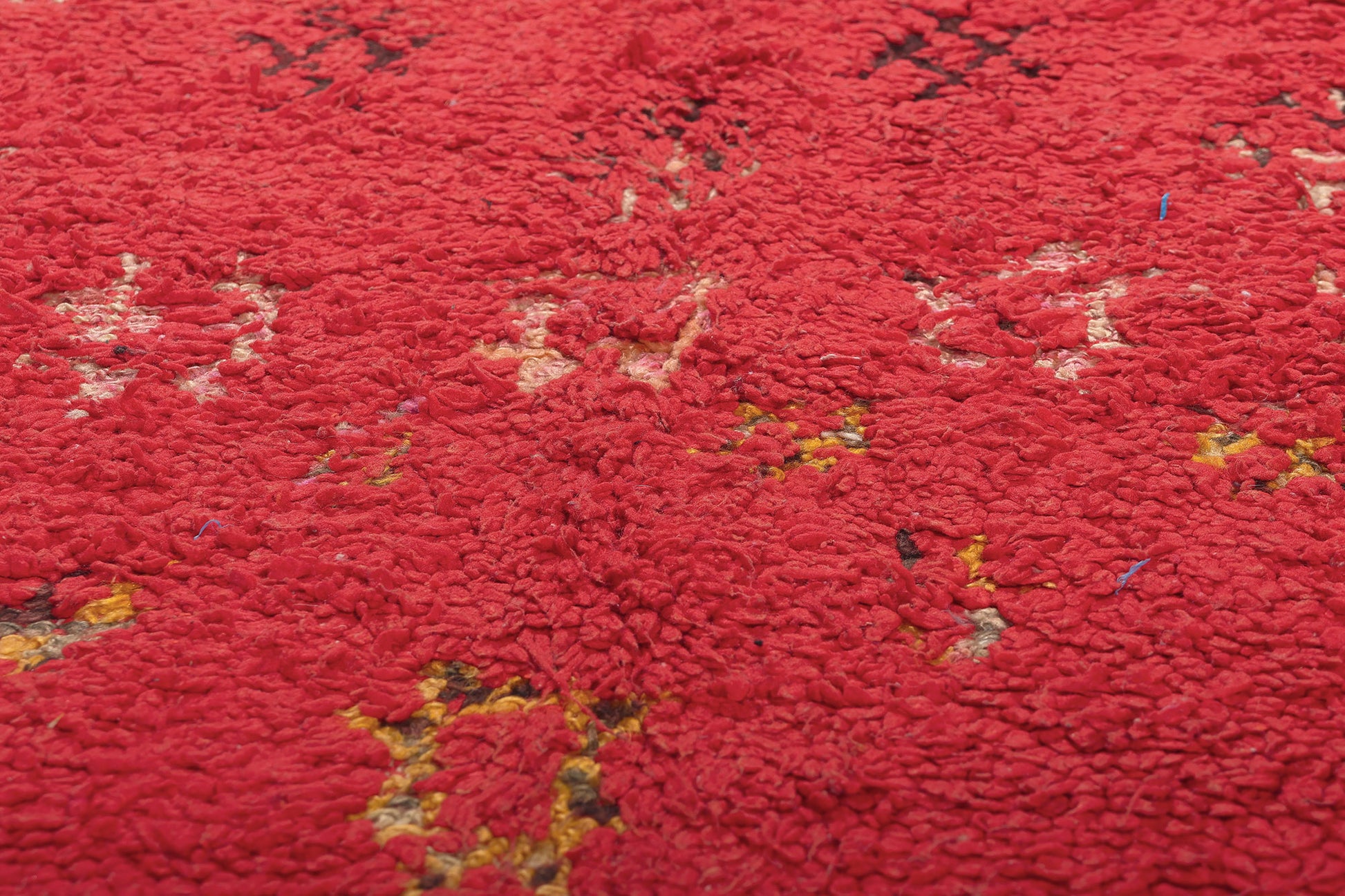 5 x 9 Vintage Red Boujad Moroccan Rug 21498