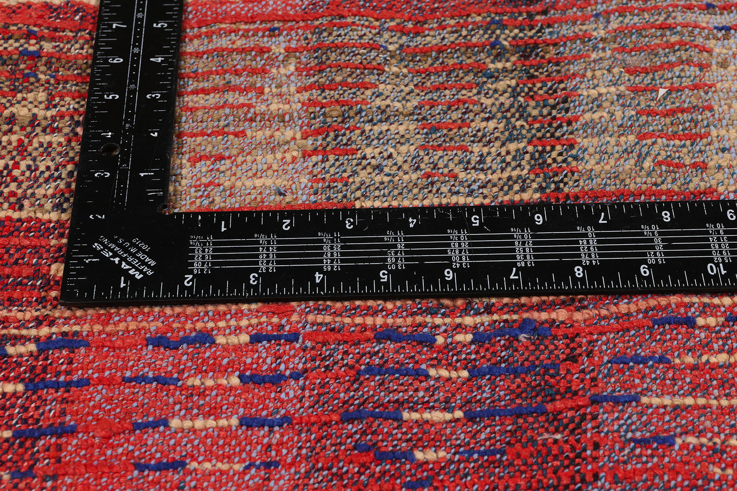 6 x 10 Vintage Red Boujad Moroccan Rug 21801