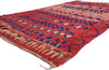 6 x 10 Vintage Red Boujad Moroccan Rug 21801