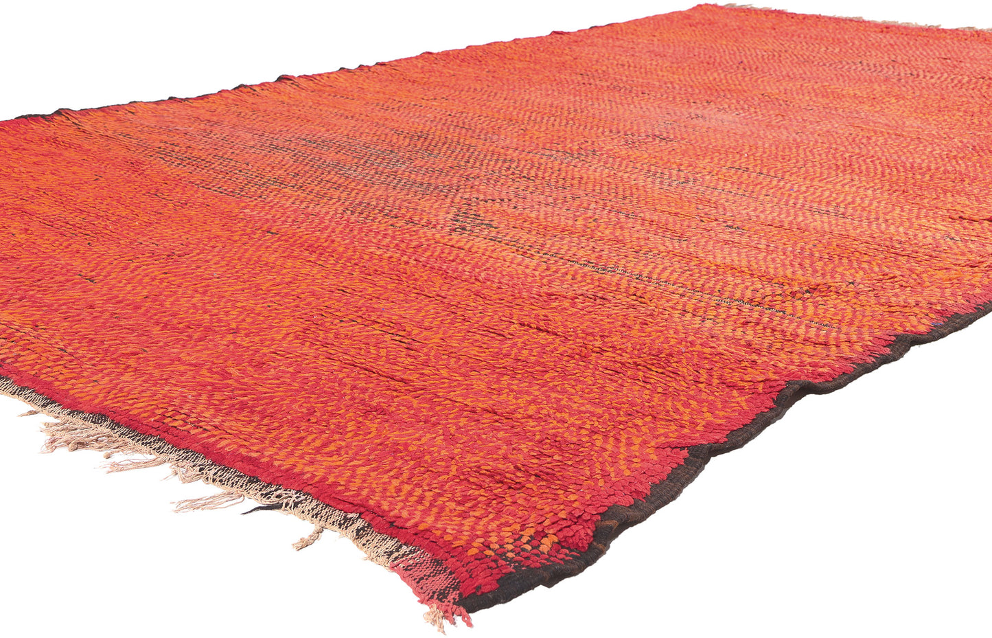 6 x 10 Vintage Red Boujad Moroccan Rug 20996