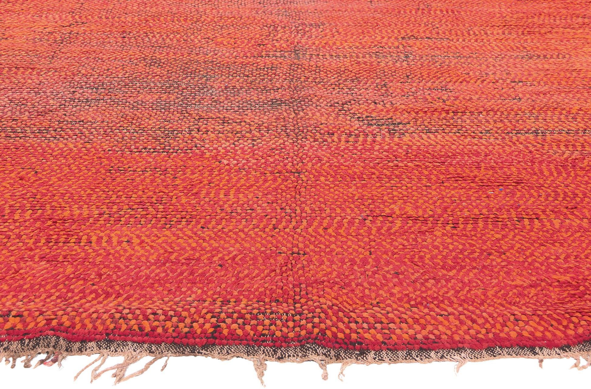 6 x 10 Vintage Red Boujad Moroccan Rug 20996