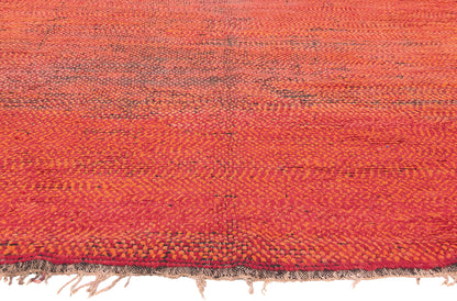 6 x 10 Vintage Red Boujad Moroccan Rug 20996
