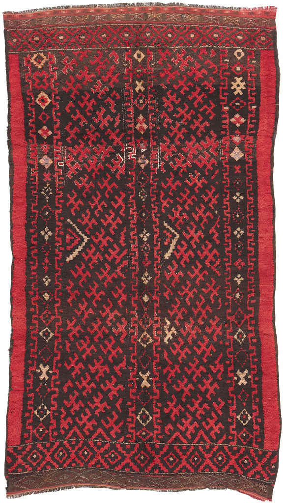 6 x 10 Vintage Taznakht Moroccan Rug 20182