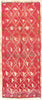 6 x 14 Vintage Red Moroccan Rug 20358