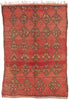 6 x 8 Vintage Red Boujad Moroccan Rug 20171