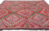 6 x 8 Vintage Red Talsint Moroccan Rug 20208