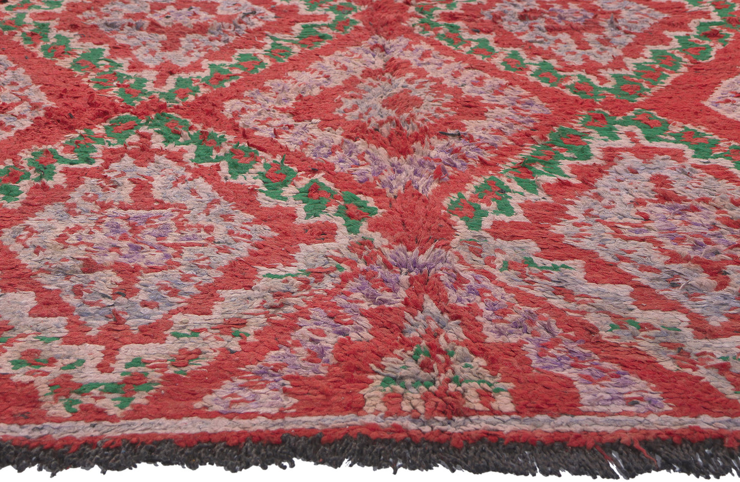 6 x 8 Vintage Red Talsint Moroccan Rug 20208