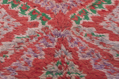 6 x 8 Vintage Red Talsint Moroccan Rug 20208