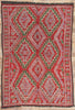 6 x 8 Vintage Red Talsint Moroccan Rug 20208