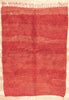 6 x 8 Vintage Red Beni MGuild Moroccan Rug 20378