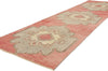 3 x 11 Vintage Red Turkish Oushak Rug 53915