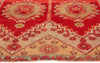 4 x 5 Vintage Red Turkish Oushak Rug 51123