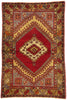 4 x 5 Vintage Turkish Oushak Rug 51459