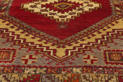 4 x 5 Vintage Turkish Oushak Rug 51459