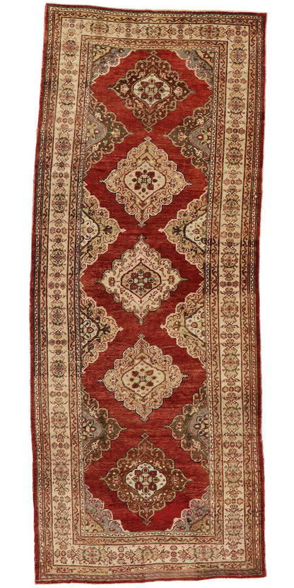 5 x 13 Vintage Turkish Oushak Rug 50589