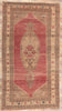 6 x 12 Vintage Red Turkish Oushak Rug 52419