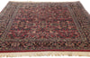 4 x 6 Vintage Red Persian Bijar Rug 78693