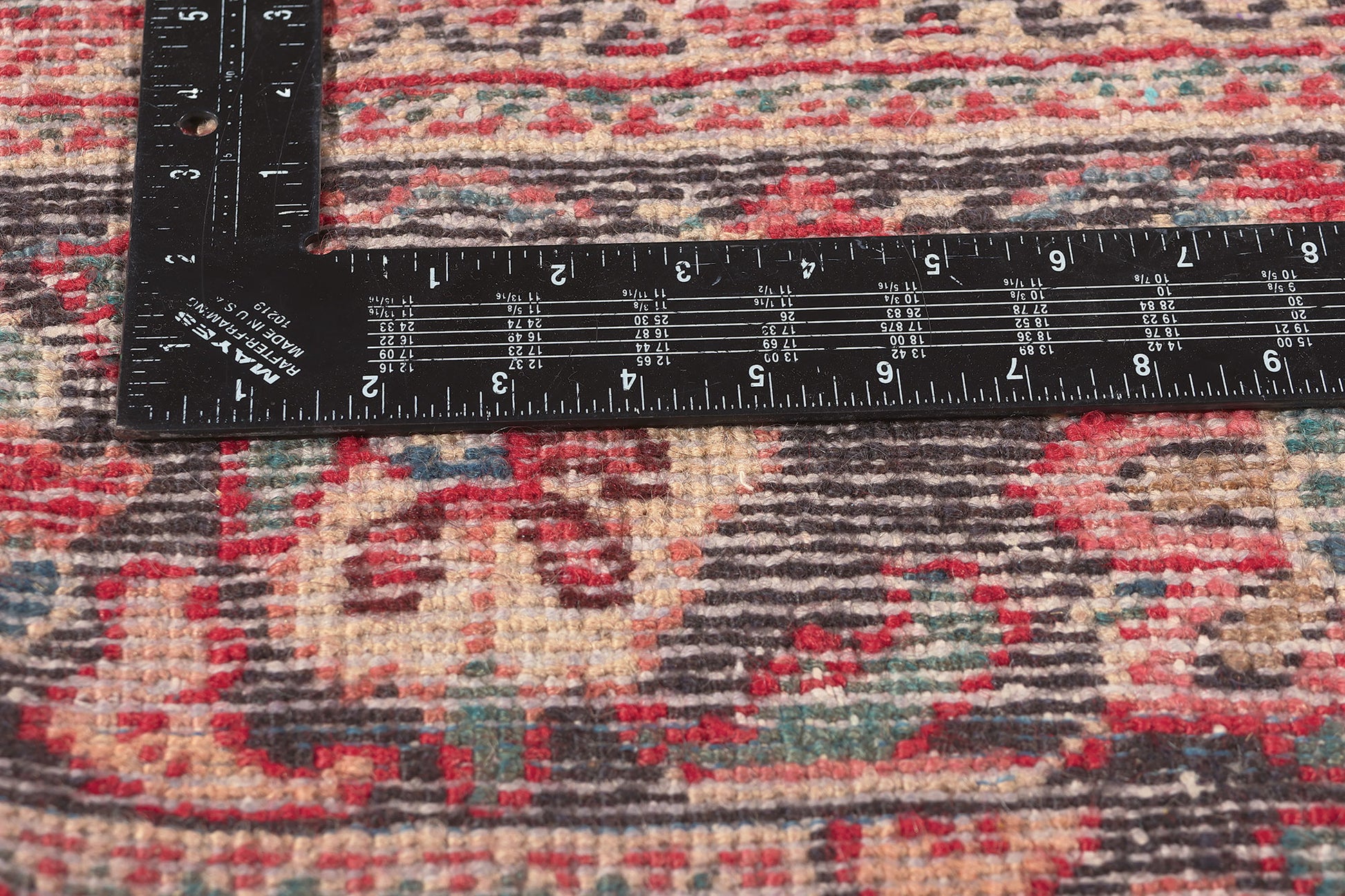 7 x 10 Vintage Red Persian Mahal Rug 78715