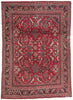 7 x 10 Vintage Red Persian Mahal Rug 78715