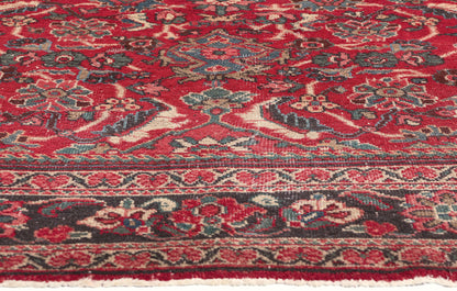 7 x 10 Vintage Red Persian Mahal Rug 78715