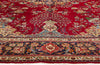 10 x 13 Vintage Red Persian Tabriz Rug 78814