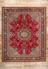 10 x 13 Vintage Red Persian Tabriz Rug 78814