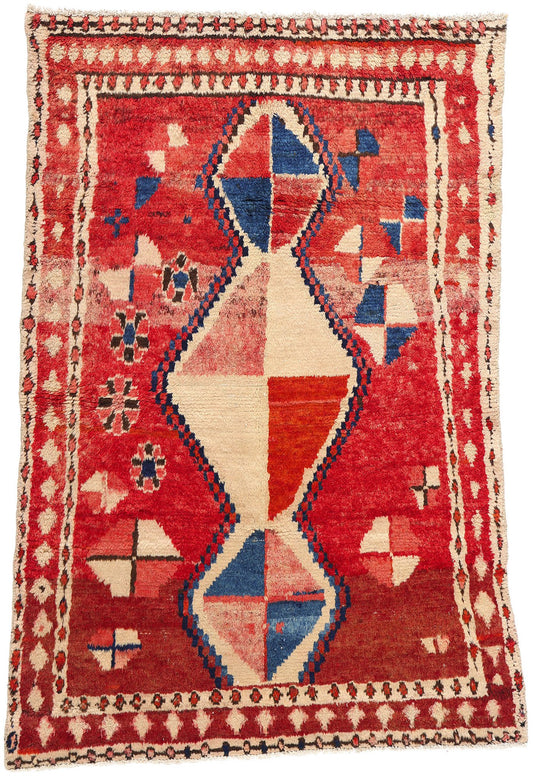 4 x 6 Vintage Persian Lori Rug 78889