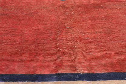 5 x 10 Vintage Red Persian Lori Rug 78866