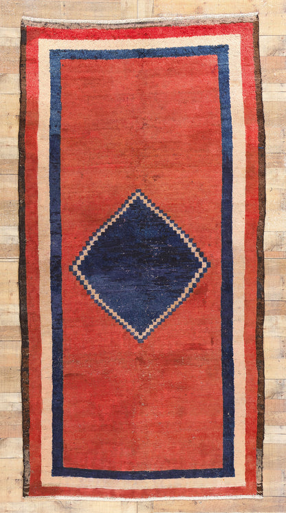 5 x 10 Vintage Red Persian Lori Rug 78866