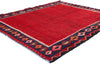 5 x 6 Vintage Red Persian Lori Rug 78887