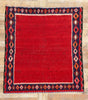 5 x 6 Vintage Red Persian Lori Rug 78887