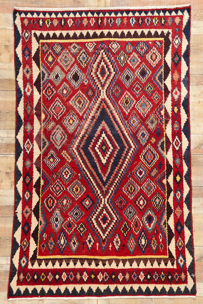 5 x 8 Vintage Persian Lori Rug 78859