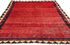 5 x 8 Vintage Red Persian Lori Rug 78849