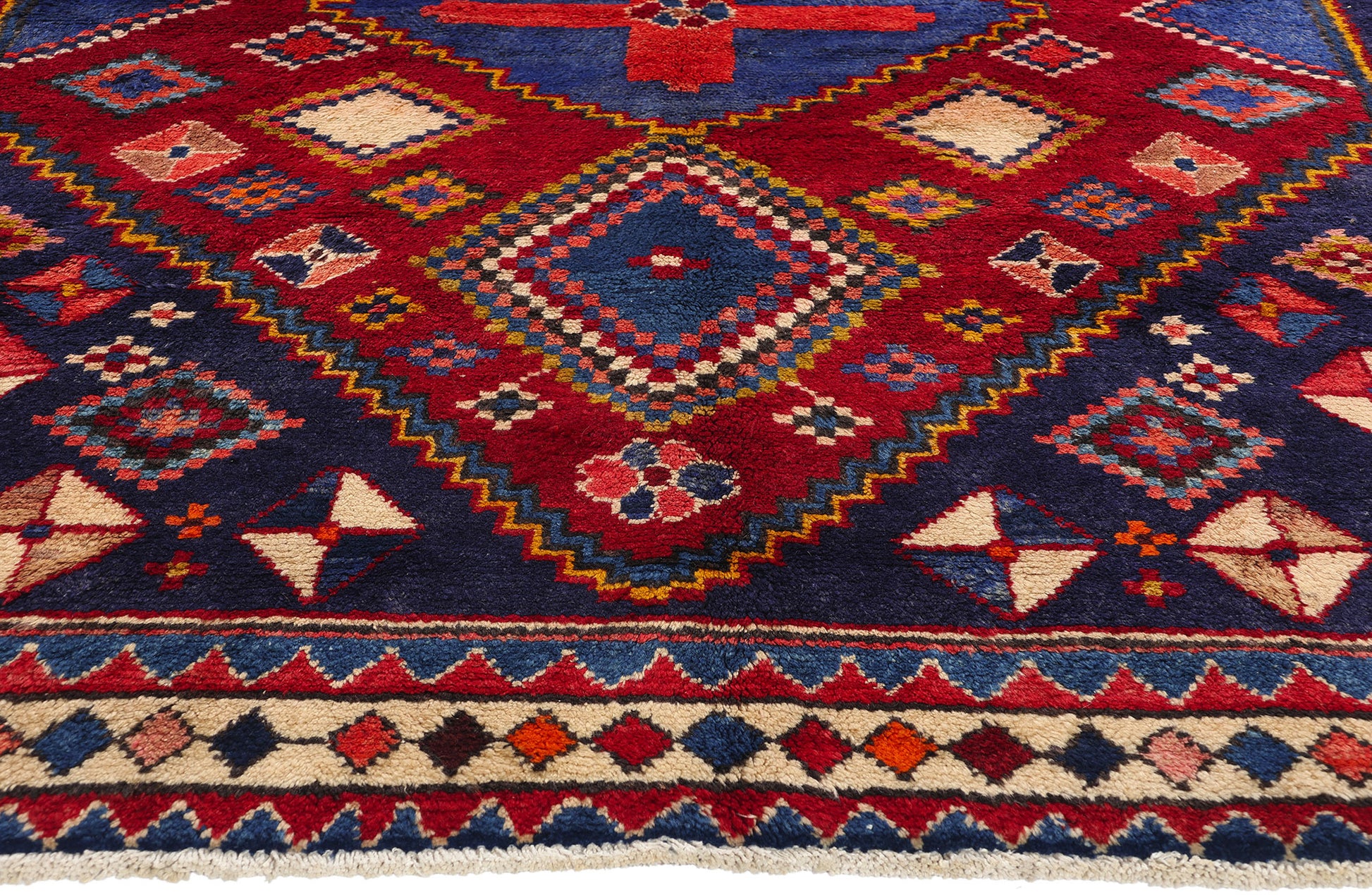7 x 9 Vintage Persian Lori Rug 78855